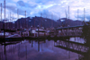 Alaska - Seward / SWD: late on the marina - boat harbor - photo by F.Rigaud