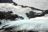 Alaska - Skagway: aerial view of Denver Glacier (photo by Robert Ziff)