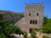 Butrint, Sarand, Vlor County, Albania: tower and sky - photo by J.Kaman