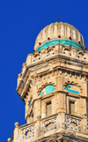 Algiers / Alger - Algeria: Ketchaoua mosque - minaret detail - Morish tradition - Kasbah of Algiers - UNESCO World Heritage Site | Mosque Ketchaoua - dtail d'un minaret - tradition mauresque - Casbah d'Alger - Patrimoine mondial de lUNESCO - photo by M.Torres