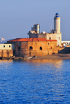 Algiers / Alger - Algeria: Ilot de la Marine - Admiralty / Peon lighthouse and borj El-Fanar tower (i.e of the lighthouse) | lot de la Marine - phare de l'Amiraut / du Peon et la tour bordj El-Fanar (du phare) - photo by M.Torres