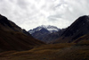 Argentina - Aconcagua Provincial Park - Andes / Parque Provincial Aconcagua (Mendoza): Mount Aconcagua / Mt Aconcagua - 6962 m - the highest mountain in The Americas and the Southern Hemisphere (photo by N.Cabana)