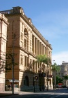 Australia - Brisbane (Queensland): Hotel Conrad - faade - Conrad International Treasury Casino (photo by Luca Dal Bo)