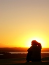 Rainbow Beach (Queensland): Sunset at Carlo Sand Blow (photo by Luca Dal Bo)