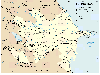 Azerbaijan: railway lines - map