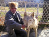 Sheki: the 'wolf man' (photo by F.MacLachlan)