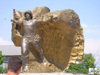 Azerbaijan - Lankaran / Lenkoran: war memorial - central square (photo by F.MacLachlan)