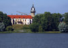 Nesvizh / Nyasvizh, Minsk Voblast, Belarus: Nesvizh castle undergoing repairs - Architectural, Residential and Cultural Complex of the Radziwill Family at Niasviz - UNESCO World Heritage Site - photo by A.Dnieprowsky