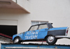 San Ignacio, Cayo, Belize: old Peugeot at the Pitpan tavern - photo by M.Torres