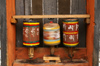 Bhutan - Jampa Lhakhang - three prayer wheels - photo by A.Ferrari