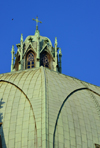 So Paulo, Brazil: the cathedral domee with lantern is inspired by the Renaissance architecture of the Cathedral of Florence- Praa da S - Neo-Gothic style, designed in 1912 by the German architect Maximillian Hehl -  So Paulo See Metropolitan Cathedral - photo by M.Torres