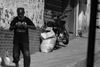 Brazil / Brasil - Rio de Janeiro: Rocinha Favela - slum - old man / velho (photo by N.Cabana)