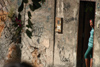 Brazil / Brasil - Rio de Janeiro: Rocinha Favela - slum - as times goes by / olhando para o dia de ontem (photo by N.Cabana)