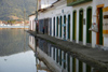 Brazil / Brasil - Parati (RJ): flooded street / rua inundada (photo by N.Cabana)