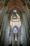 So Paulo, Brazil: the cathedral - designed in the shape of a Latin cross church with a five-aisled nave - tetrapartite ribbed vault - Praa da S - Neo-Gothic style, designed in 1912 by the German architect Maximillian Hehl - So Paulo See Metropolitan Cathedral - photo by M.Torres