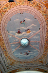 Brazil / Brasil - Fortaleza (Cear): Jos de Alencar theatre / Teatro Jos de Alencar - ceiling detail - pintura - detalhe do tecto - photo by N.Cabana