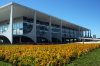 Brazil / Brasil - Brasilia: Government HQ - Palcio do Planalto - by Oscar Niemeyer - Palcio dos Despachos -  Sede do Poder Executivo do Brasil (photo by B.Cloutier)