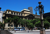 Rio de Janeiro, Brazil: National Library - the Largest in Latin America - initiated with the Royal Library of Portugal - Avenida Rio Branco | biblioteca nacional, a maior da Amrica Latina, fundada a partir da coleco da Real Biblioteca de Portugal - photo by L.Moraes