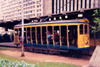 Brazil / Brasil - Rio de Janeiro: taking the tram - bonde - electrico - estao de Santa Teresa / taking the tram at St Teresa (photo by M.Torres)