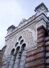 Bulgaria - Sofia: Sephardic Synagogue - corner of Ekzarh Josif with Georg Vashington (photo by M.Torres)