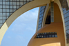 Ouagadougou, Burkina Faso: under the Martyr's Monument aka Monument to the National Heroes, Ouaga 2000 quarter, Place de l'Afrique - Mmorial aux Hros nationaux - photo by M.Torres