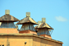 Ouagadougou, Burkina Faso: Maison du Peuple, the House of the People - detail of the roof skylights - photo by M.Torres