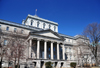 Montreal, Quebec, Canada: old Palace of Justice - old courthouse - Vieux palais de justice - Rue Notre Dame - Vieux-Montral - photo by M.Torres