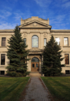 Winnipeg, Manitoba, Canada: Land Titles Building - faade on Broadway - architect Samuel Hooper - photo by M.Torres