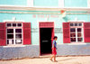 Cape Verde / Cabo Verde - Santa Maria, Sal island: walking by the general store - de tudo um pouco, mercearia e algo mais - photo by M.Torres