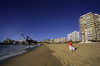 Via Del Mar, Valparaso region, Chile: beach, pier and high rises describe Chile's prime beach resort town - photo by C.Lovell