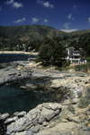 Zapallar, Valparaso region, Chile: mansions along the coast - photo by C.Lovell