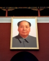 Beijing, China: Chairman Mao at night - Tiananmen Square - photo by M.Torres