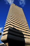 Bogota, Colombia: tower of the Comptroller General of Colombia - Contralora General de la Repblica - architect Obregn Valenzuela - Calle 17, Carrera Dcima / Avenida Fernando Mazuera Villegas - skyscraper - Veracruz - Santa Fe - photo by M.Torres