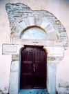 Corsica / Corse - Santa Maria Di Lota: St Hyacinthe convent - chapel gate la maison St Hyacinthe -  Communaut des Surs de Marie Immacule (photo by M.Torres)