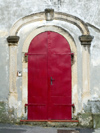 Croatia - Cakovec: iron gate - photo by P.Gustafson