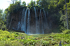 Croatia - Plitvice Lakes National Park: waterfall at the upper lakes - photo by P.Gustafson