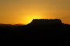 El Yunque - Guantnamo province, Cuba: silhouette at sunset - photo by A.Ferrari