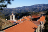 Kykkos Monastery - Troodos mountains, Nicosia district, Cyprus: red roofs - photo by A.Ferrari