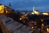 Czech Republic - Kutna Hora / Kuttenberg (Central Bohemia - Stredocesk kraj): nocturnal view of the town - Unesco world heritage - photo by J.Kaman