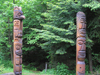 Czech Republic - Broumov area - Nachod District: totems - Broumovske steny - Hradec Kralove Region - photo by J.Kaman