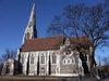 Denmark - Copenhagen:  St Alban's church - Anglican denomination - Churchill Parken - Langelinie - photo by G.Friedman