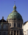 Denmark - Copenhagen / Kbenhavn / CPH: Frederick's Church - Marmorkirken - Frederiks Kirke (photo by G.Friedman)