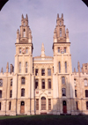 Oxford / OXF, Oxfordshire, South East England, UK: inner court - All Souls College - photo by M.Torres