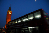 London: Big Ben and London bus at night - Bridge street - photo by  M.Torres