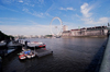 London: the Thames river  from Westminster bridge / Tamisa - photo by Craig Ariav