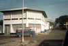 Bioko / Fernando P island, Equatorial Guinea: Malabo - government building - Ministry of Economy and Finance and old VW van- photo by B.Cloutier