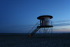 Estonia - Parnu: Lifeguard Stand, Parnu Beach - photo by K.Hagen