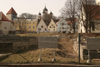 Estonia - Tallinn: empty plot of land behind the Ohodox Cathedral - area destroyed by Soviet bombs in 1944 (photo by C.Schmidt)