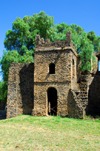 Gondar, Amhara Region, Ethiopia: Royal Enclosure - Turkish bath - wesheba - a detail in the luxurious life-style of the Abyssian kings - photo by M.Torres