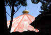 Lake Tana, Amhara, Ethiopia: Kebran Gabriel Monastery - roof - photo by M.Torres